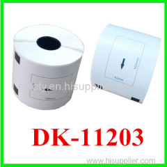 17mm*87mm black on white DK label tape compatible brother DK printer Ribbons Printer Supplies color printer ribbon