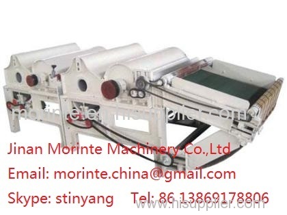 Textile fabric recycling machine