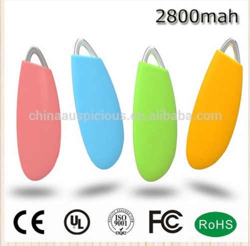 Portable 2800mah phone battery chargers