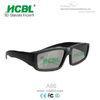 Plastic ABS Frame Polarized Linear Imax 3D Glasses With 0.29 - 0.4mm TAC Filter Lens
