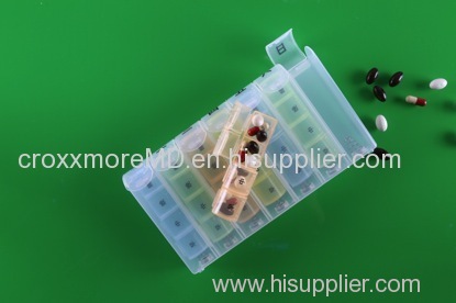 Low Price!!!MOQ 1000pcs Customized Logo PillCase/Plastic Pill Box/Pill Box