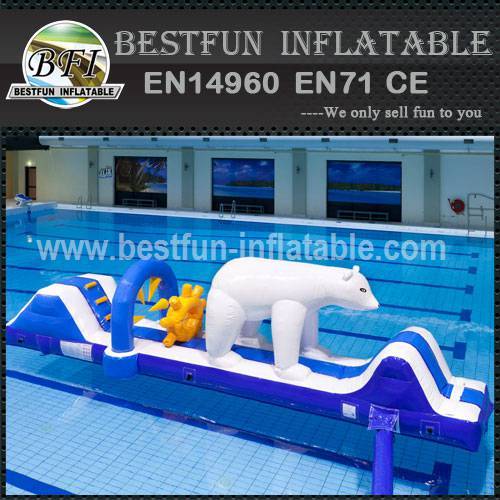 Custom commercial inflatable water park