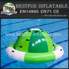 Floating inflatable water leisure park