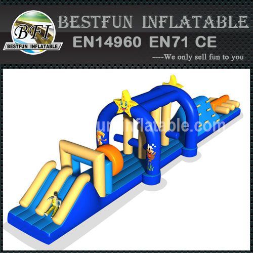 Inflatable water park combo