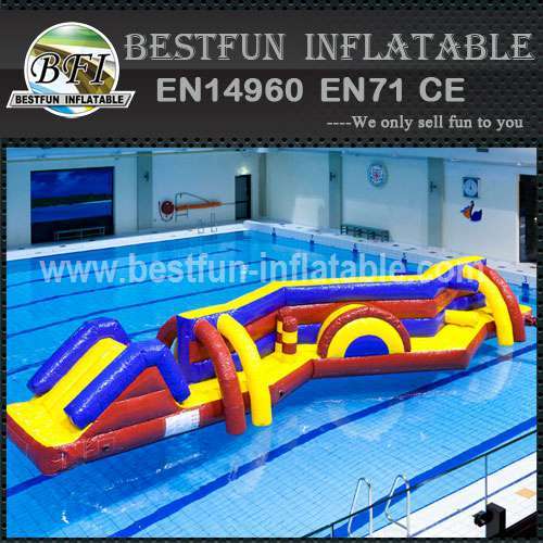 Inflatable water park for adults