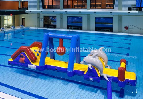 Cheap inflatable water theme park