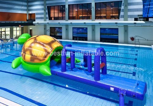Commercial inflatable water fun park