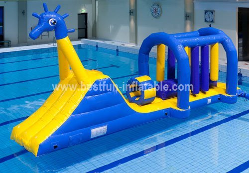 Commercial inflatable water slide park