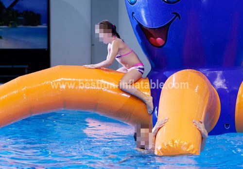 Inflatable aqua water park toy