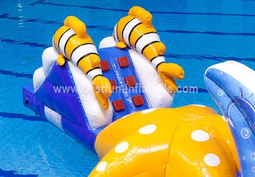 Inflatable water sports park