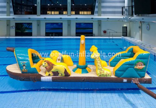 Kids floating water slide toys china