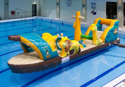 Kids floating water slide toys china