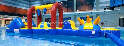 PVC Aquatic inflatable route