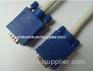 1 Meter 9 Pin Round DB9 Cable Connector For Computers , Cable To Board Type