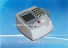 Portable Painless 635nm Lipo Laser Slimming Machine For Hip / Belly Reshaping