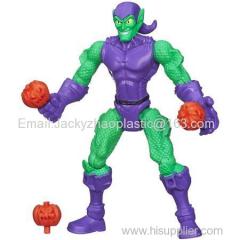 Plastic action figure toy produced by ICTI and Disney audited toy factory