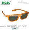 Orange ABS Frame 3D Stereoscopic Viewer Reald 3D Glasses 171.6* 43.8* 159 mm