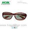 Cool Lady Linear Polarized 3D TV Glasses / Eyewear With PC Frame