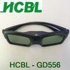 Digital Cinema Active shutter 3D Glasses With Viewing Angle Up And Down 30