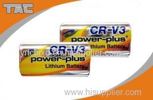 Stable operating voltage and current 3.0V CRV3 3000mAh Li-Mn Battery for Utility meter