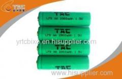 High Capacity 1.5V AA 2900mAh Lithium Iron Battery for digital cameras, mobile mouse