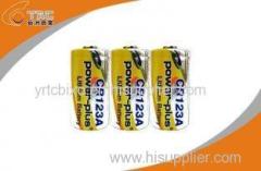 3.0V CR123A 1300mAh Primary Lithium Li-MnO2 Battery High Energy Density