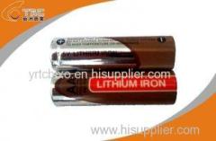1.5V AA 2700mAh Primary Lithium Iron Battery with High Capacity