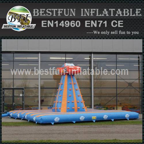 Inflatable climbing tower measurement