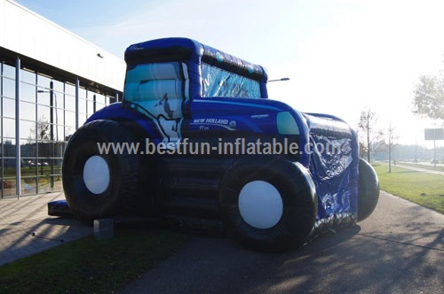 Bouncy castle Tractor New Holland custom