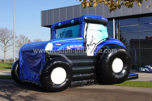 Bouncy castle Tractor New Holland custom