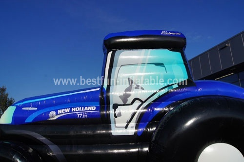 Bouncy castle Tractor New Holland custom