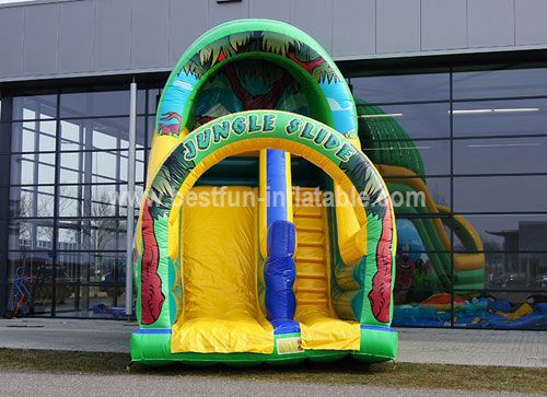 Inflatable Jungle custom slide