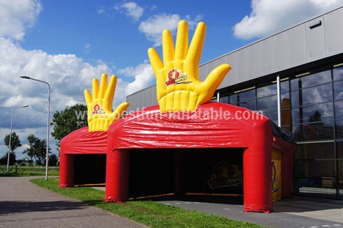 Inflatable tent Waxhands measure