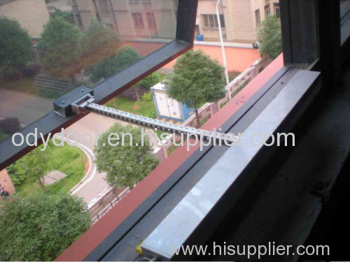 Automatic sliding window opener