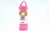 cartoon plush 9#girl cylindrical pencil bags