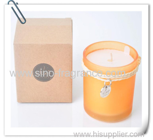 90g Decorative scented Glass candle jar