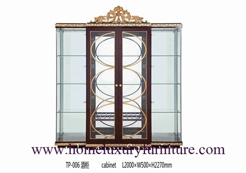 Glass cabinet antique cabinet china cabinet modern cabinet wooden decorate cabinet