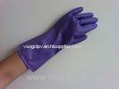 OEM Purple Latex free Household Gloves elbow length home gloves