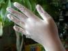 Clear powder free 12 inch vinyl gloves DINP material for industrial