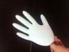 White Cleaning Rubber Latex Glove For Hospital Dental CFIA and NSF guaranteed