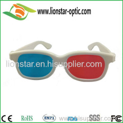 Cheap plastic 3d glasses red cyan 3d glasses