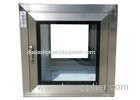 304 Stainless Steel Pass Thrus 220V/50HZ Cleanroom Pass Boxes, Pass Through For Biological Pharmacy