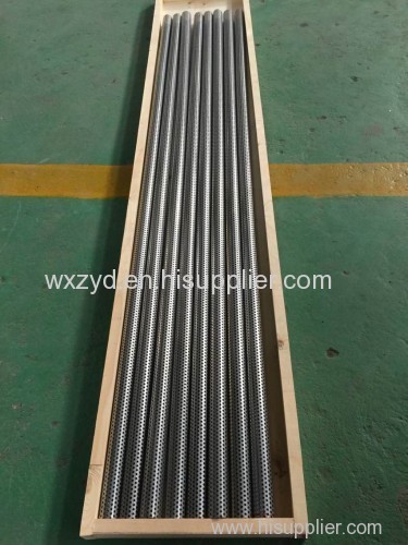 Perforated Metal Welded Tubes straight seam welding filter frames