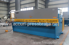 hydraulic pendulum plate shearing machine