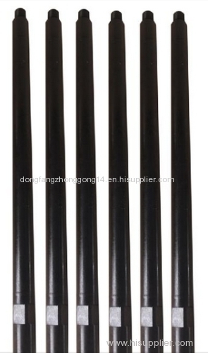 Integral heavy weight drill pipe