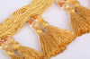 Fashion Tassel Curtain Decoration Trim Fringe With Glass Beads