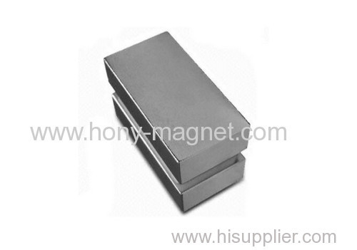 Rare earth sintered neodymium block magnet grade