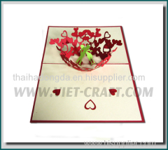 Valentine pop up 3D card