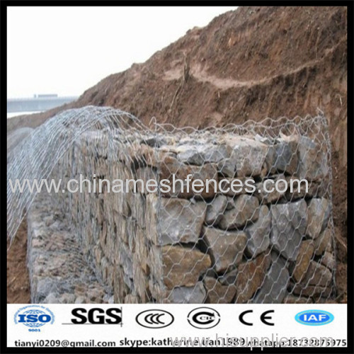 1x1x1m hot dipped galvanized  anping hexagonal mesh gabion box