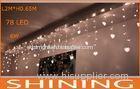 78pcs 2m Low Power LED Curtain Lights , Love Shape Christmas Light